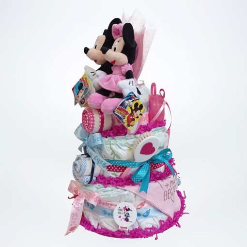 Μωρότουρτα Minnie - Mickey για διδυμάκια - Image 3